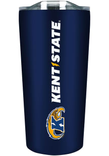 Kent State Golden Flashes 18 oz Soft Touch Stainless Steel Tumbler - Navy Blue