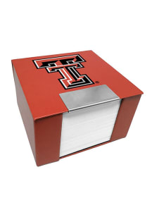 Texas Tech Red Raiders Leather Case Sticky Notes