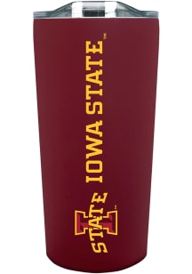 Iowa State Cyclones 18 oz Soft Touch Stainless Steel Tumbler - Maroon