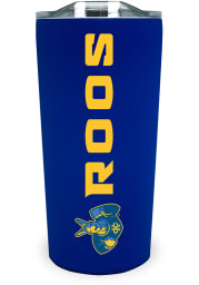 UMKC Roos 18 oz Soft Touch Stainless Steel Tumbler - Blue