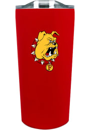 Ferris State Bulldogs 18 oz Soft Touch Stainless Steel Tumbler - Red
