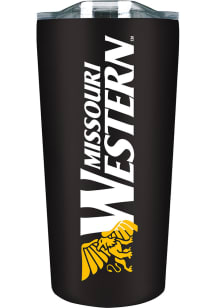 Missouri Western Griffons 18 oz Soft Touch Stainless Steel Tumbler - Black