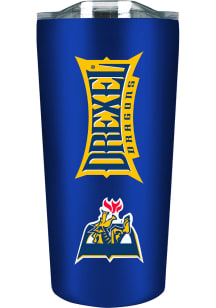 Drexel Dragons 18 oz Soft Touch Stainless Steel Tumbler - Blue