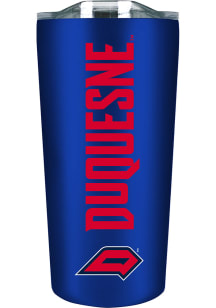 Duquesne Dukes 18 oz Soft Touch Stainless Steel Tumbler - Blue