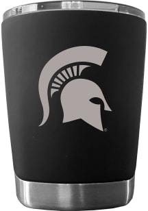 Michigan State Spartans 12 oz Low Ball Stainless Steel Tumbler - Black