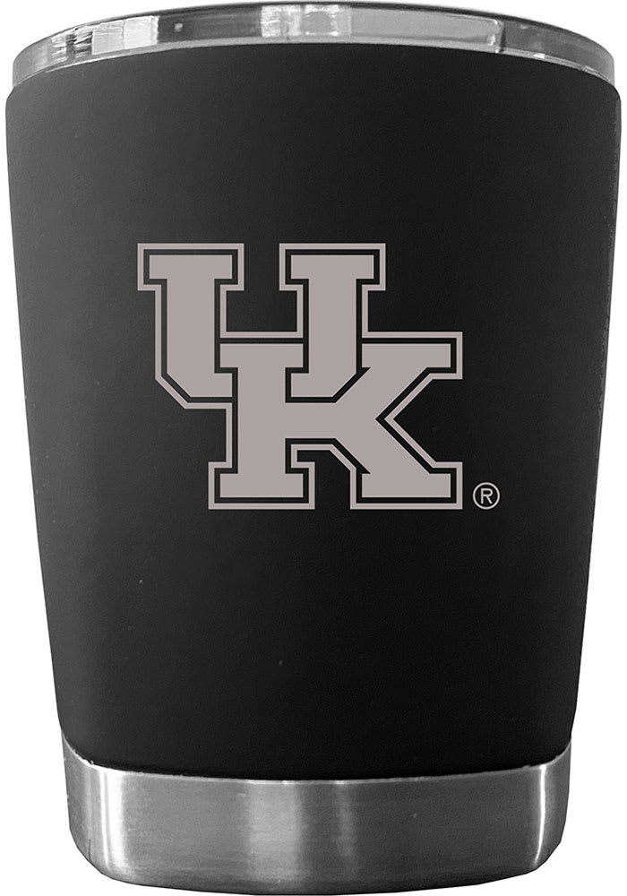 Kentucky Wildcats 12 oz Low Ball Stainless Steel Tumbler - Black