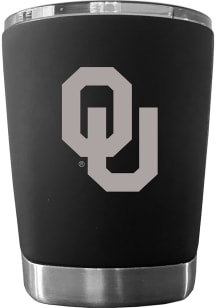 Oklahoma Sooners 12 oz Low Ball Stainless Steel Tumbler - Black