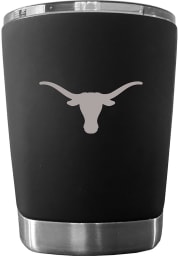 Texas Longhorns 12 oz Low Ball Stainless Steel Tumbler - Black