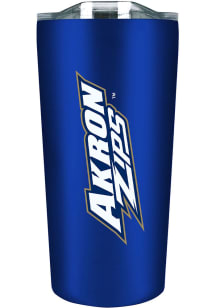Akron Zips 18 oz Soft Touch Stainless Steel Tumbler - Blue