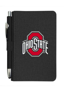 Ohio State Buckeyes Black Padfolio with Pen Notebooks and Folders
