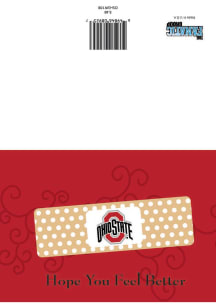 Ohio State Buckeyes Hope You Feel Better Card