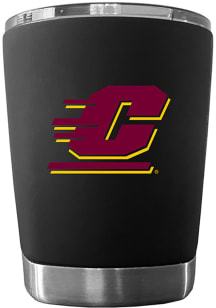 Central Michigan Chippewas 12oz Low Ball Stainless Steel Tumbler - Black