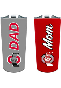 Ohio State Buckeyes Mom/Dad 2pk Stainless Steel Tumbler - Red