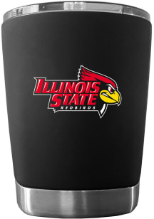 Illinois State Redbirds 12oz Low Ball Stainless Steel Tumbler - Black