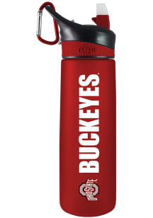 Ohio State Buckeyes 24oz Frosted Water Bottle