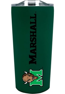 Marshall Thundering Herd 18oz Soft Touch Stainless Steel Tumbler - Green