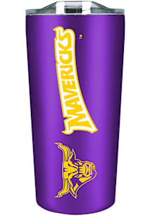 Minnesota State Mankato Mavericks 18oz Soft Touch Stainless Steel Tumbler - White