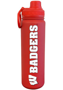 Wisconsin Badgers 24oz Stainless Steel Bottle