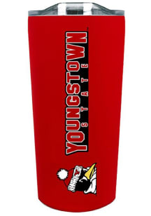 Youngstown State Penguins 18oz Soft Touch Stainless Steel Tumbler - White