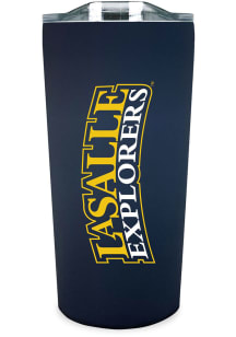 La Salle Explorers 18oz Soft Touch Stainless Steel Tumbler - Navy Blue