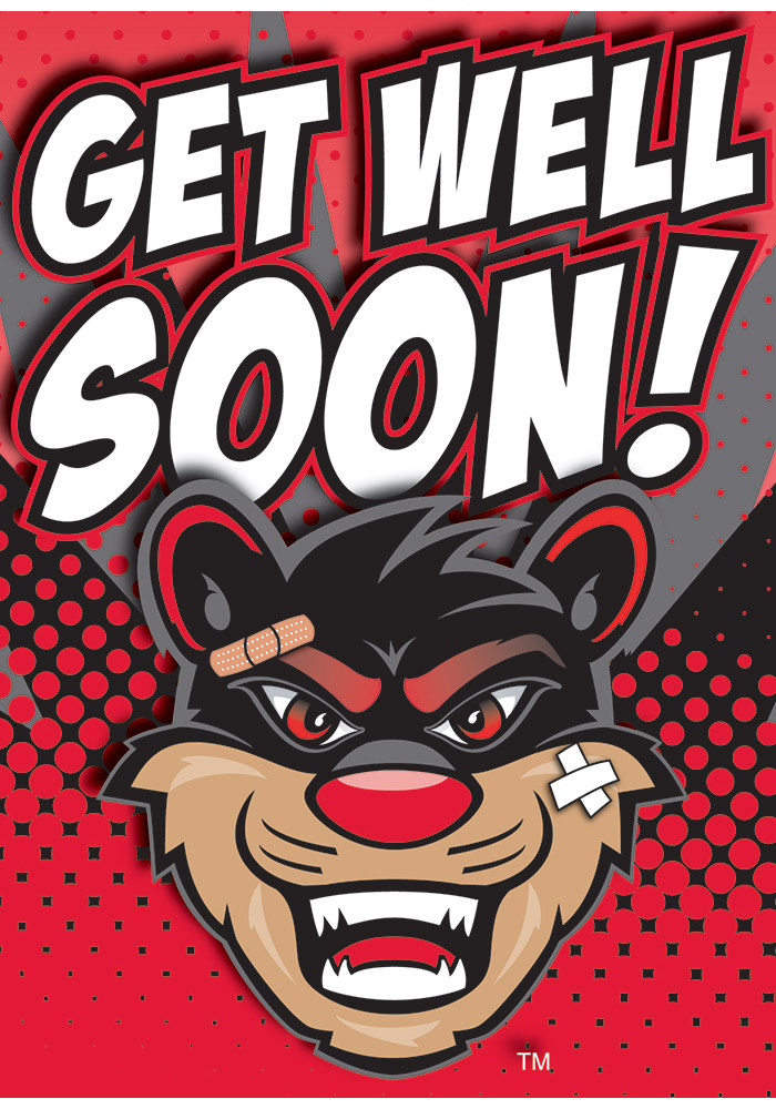 Cincinnati Bearcats Get Well Card