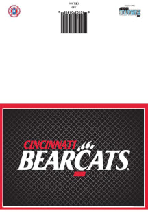 Cincinnati Bearcats CINCY Card