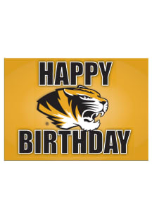 Missouri Tigers Happy Birthday Card