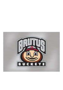 White Ohio State Buckeyes Logo Card