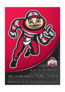 Ohio State Buckeyes Birthday Card