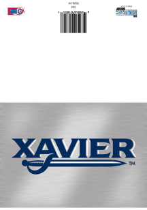 Xavier Musketeers Team Logo Card