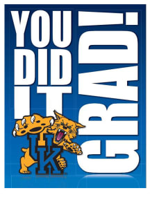 Kentucky Wildcats Graduation Card