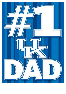 Kentucky Wildcats Fathers Day Card