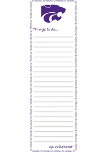 K-State Wildcats To Do List Pad Notepad
