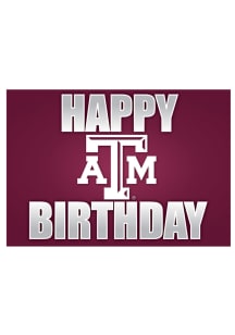 Texas A&amp;M Aggies Happy Birthday Card