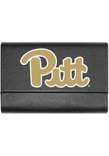Pitt Panthers Leather Business Card Holder