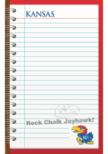 Kansas Jayhawks Memo Notebooks and Folders