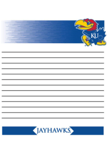 Kansas Jayhawks Small Memo Notepad