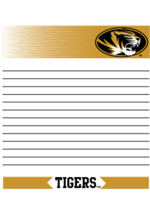 Missouri Tigers Small Memo Notepad