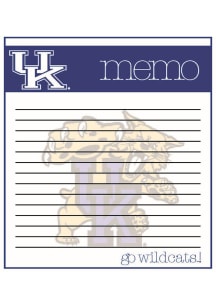 Kentucky Wildcats Small Memo Notepad