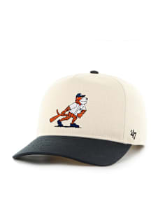 47 Detroit Tigers Two Tone Mascot Hitch Adjustable Hat - Natural