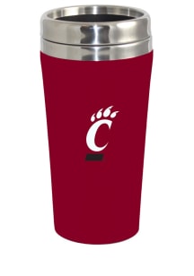 Red Cincinnati Bearcats Soft Touch Travel Mug