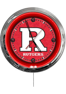 Rutgers Scarlet Knights Multi Color LED Wall Clock