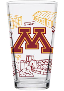 Minnesota Golden Gophers  Pint Glass -
