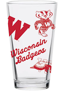 Wisconsin Badgers  Pint Glass -