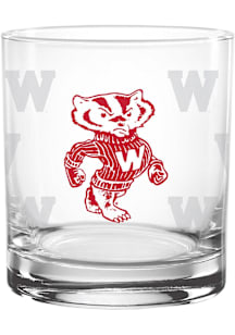 Wisconsin Badgers  Rock Glass -