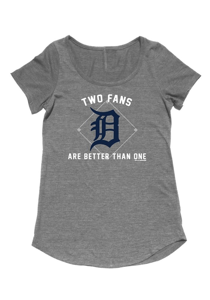 Detroit Tigers Tigers Womens Tri-Blend Future Fan Short Sleeve Maternity Top