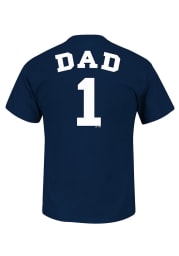 Majestic Detroit Tigers Navy Blue Team Dad Short Sleeve T Shirt