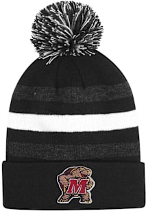 LogoFit Maryland Terrapins Black Halftime Youth Knit Hat
