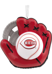 Cincinnati Reds Baseball Glove Ornament