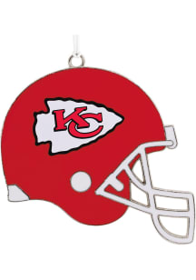 Kansas City Chiefs Metal Helmet Ornament